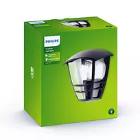 lauko sviestuvas - Sieninis lauko šviestuvas Philips, juoda - 2 nuotrauka