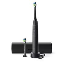 dantu sepetelio deklas - Philips Sonicare 5300 HX7101/03 Juodas (Black) - 2 nuotrauka