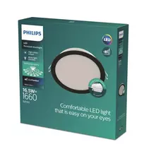 ileidziamas lubinis sviestuvas - Philips MESON 150, 16,5W, 3000K, juodas (Black) - 2 nuotrauka