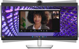 dell p3424we 34 - Dell P3424WEB 34", IPS, WQHD, lenktas, USB-C, RJ-45, kamera, garsiakalbiai, mikrofonas - 11 nuotrauka