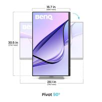 monitor 20hz - BenQ MA320UG 32", 4K UHD, IPS, 120Hz, baltas (white) - 5 nuotrauka