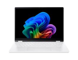 nesiojamas kompiuteris 14 32gb - Acer Swift Edge 14 AI OLED SFE14-51T-75RZ, Core Ultra 7 258V, 32 GB, 1 TB, 14", WQ2.8K OLED, Windows 11, White (Baltas) - 8 nuotrauka