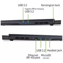 1tb nesiojamas ssd - Acer Predator Helios Neo 16 AI PHN16-73-99GU, Core Ultra 9 275HX, 32 GB, 1 TB, 16", RTX 5070, Black (Juodas) - 3 nuotrauka