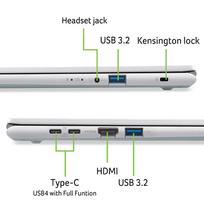 i9 13900h - Acer Aspire Go 16 AG16-71P-90SZ, i9-13900H, 32 GB, 1 TB, 16", Silver (Sidabrinis) - 8 nuotrauka