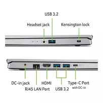 aspire go - Acer Aspire Go 15 AG15-42P-R1VS, Ryzen 7 5825U, 8 GB, 512 GB, 15.6", Silver (Sidabrinis) - 8 nuotrauka