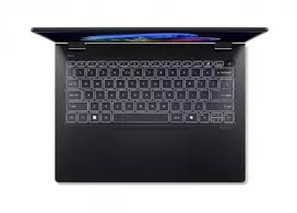 acer laptop 16gb - Acer TravelMate P6 14 AI TMP614-54T-TCO, Ultra 5 226V, 16 GB, 512 GB, 14", Windows 11 Pro, Black (Juodas) - 2 nuotrauka