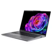 acer ai - Acer Swift Go 14 AI OLED SFG14-64-R5X3, Ryzen AI 5 340, 16 GB, 512 GB, 14", OLED, Silver (Sidabrinis) - 6 nuotrauka