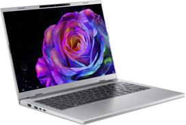 ai kompiuteris - Acer Aspire 14 AI A14-61M-R7TW, Ryzen AI 5 330, 32 GB, 512 GB, 14", WUXGA OLED, Silver (Sidabrinis) - 4 nuotrauka