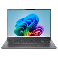 acer laptop 16gb - Acer Aspire 16 AI OLED A16-I71M-735R, Core Ultra 7 355, 16 GB, 512 GB, 16", Steel Gray (Pilkas) - 7 nuotrauka