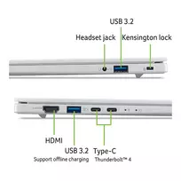acer ai - Acer Aspire 14 AI OLED A14-I71M-90HK, Core Ultra 9 386H, 16 GB, 512 GB, 14", OLED, Windows 11 Home - 8 nuotrauka
