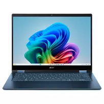 acer ai - Acer Swift 14 AI SFSP14-Q51T-X4K2, Snapdragon X Elite X2E-78-100, 16 GB, 512 GB, 14", Blue (Mėlynas) - 9 nuotrauka