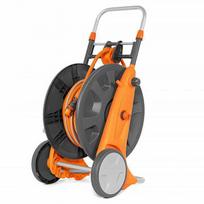 laistymo zarna 50m 1 2 - Daewoo DWR 2131 Žarnos vežimėlis su žarna ir purkštuvu, 30 m Juodas (Black) - 10 nuotrauka