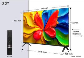 smart televizoriai 81 - TCL 32V4C - 4 nuotrauka