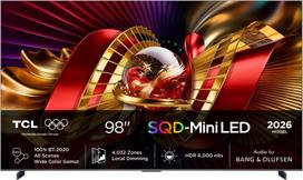 tcl google tv - TCL 98C8L SQD-Mini LED - 9 nuotrauka