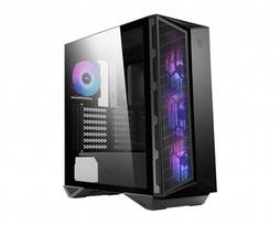 pc case atx mid tower case -  MSI MPG Gungnir 111R ARGB  (juodas) - 2 nuotrauka