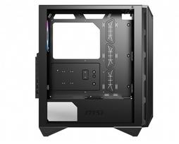 pc case atx mid tower case -  MSI MPG Gungnir 111R ARGB  (juodas) - 4 nuotrauka
