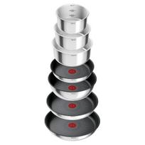 tefal dalys - Tefal Ingenio Emotion, 13 dalių puodų ir keptuvių rinkinys L897DS04, nerūdijantis plienas - 3 nuotrauka