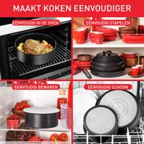 aliuminio keptuve - Keptuvė Tefal Ingenio Unlimited, 28 cm, aliuminis L7630632 - 4 nuotrauka