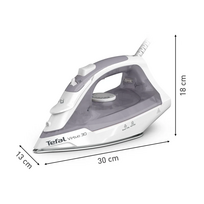tefal lygintuvas - Tefal Virtuo 30 FV2C43E0, Baltas/Pilkas (White/Grey) - 2 nuotrauka