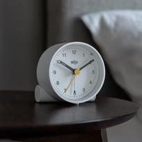 braun zadintuvas - Stalinis laikrodis Braun BC01W (Balta - White) - 2 nuotrauka