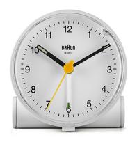 braun zadintuvas - Stalinis laikrodis Braun BC01W (Balta - White) - 9 nuotrauka