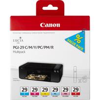 rasalai spausdintuvo - CANON 1LB PGI-29C/M/Y/PC/PM/R MultiPack | 4873B005 - 2 nuotrauka