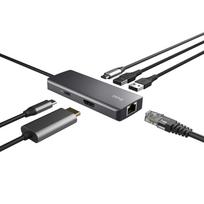 usb adapter usb port - ADAPTERIS USB-C DALYX 6-IN-1/24968 TRUST - 5 nuotrauka
