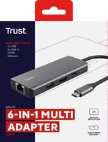 usb adapter usb port - ADAPTERIS USB-C DALYX 6-IN-1/24968 TRUST - 7 nuotrauka