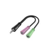 kabelis 3.5mm 2.5mm - Jungtis Hama 200352, juoda, 0.1 m - 2 nuotrauka