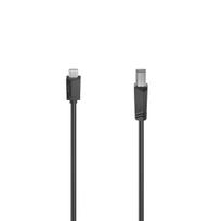 usb c usb b kabelis - Laidas Hama USB 2.0 Cable, USB-C, USB-B, 1.5m Prekė - 00200642 - 2 nuotrauka