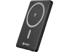 5000 mah powerbank - Sandberg Magnet Powerbank 5000 Saver, 5000mAh, 20W, juodas (black) - 3 nuotrauka