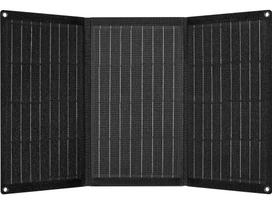 10000mah power bank - Sandberg SolarPanel 22W Powerbank 10000, 10000mAh, 22W, juodas - 2 nuotrauka