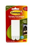 paveikslai - 3M Command Damage Free Hanging Large Picture Hanging Strips 17206 - 2 nuotrauka