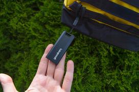 portable ssd - Goodram, Portable SSD 1 TB, Compact, Aluminum, 18g, R/W - 2000/1500MB/s | SSDR-GMRE-01T-K0 - 2 nuotrauka