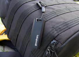 portable ssd - Goodram, Portable SSD 1 TB, Compact, Aluminum, 18g, R/W - 2000/1500MB/s | SSDR-GMRE-01T-K0 - 5 nuotrauka