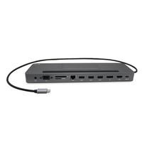 usb c laidas 4k - I-TEC USB-C Metal 4K 3xDisplay DS 1xHDMI1xVGA1xDP 1xSD+1xmicroSD CR 1xGLAN 1x3.5mmAudio 2xUSB 3.0 2xUSB 2.0 1xUSB-C PD+ įkroviklis 112W - 4 nuotrauka