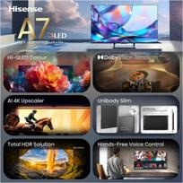 televizorius qled 50 - Hisense 50A7DS - 5 nuotrauka