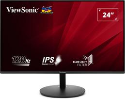 monitor 20hz - ViewSonic VA24E1H 24", IPS, Full HD, 120Hz - 2 nuotrauka