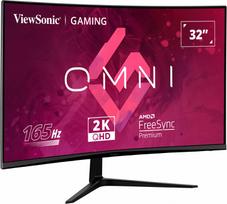 qhd monitorius - ViewSonic VX3218C-2K 32", lenktas, Juodas (Black) - 3 nuotrauka