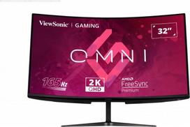 qhd monitorius - ViewSonic VX3218C-2K 32", lenktas, Juodas (Black) - 11 nuotrauka