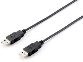 3m usb - Equip Cable USB to USB Black 3m - 2 nuotrauka