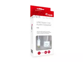 3,5 mm usb c - Equip Įrengti USB-C adapterį -> Garso 2x3 kontaktų 3,5 mm St/Bu 0,15 m - 2 nuotrauka