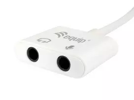 3,5 mm usb c - Equip Įrengti USB-C adapterį -> Garso 2x3 kontaktų 3,5 mm St/Bu 0,15 m - 4 nuotrauka