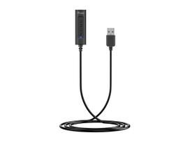 3.5mm male - Equip USB-A į 3.5mm 4-pin Stereo Female garso kabelio adapteris Juodas (Black) - 7 nuotrauka