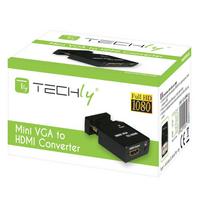 audio jack adapter - Techly 026517 HDMI to VGA with Audio Mini Converter - 3 nuotrauka