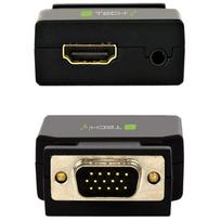 audio jack adapter - Techly 026517 HDMI to VGA with Audio Mini Converter - 6 nuotrauka