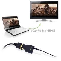 audio jack adapter - Techly 026517 HDMI to VGA with Audio Mini Converter - 8 nuotrauka