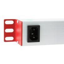 c13 power - Techly Pro Rack Power Strip 1U 8xIEC - 5 nuotrauka