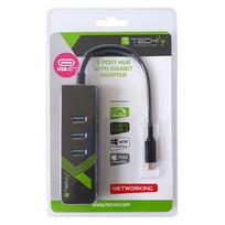 usb 3 0 gigabit ethernet adapter - Techly USB-C To RJ45 Gigabit Ethernet Adapter - 3 nuotrauka