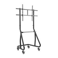 tv laikiklis su stovu - TECHLY Trolley Floor Support TV 60-105in - 2 nuotrauka